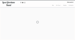Desktop Screenshot of lucagiordanoband.com
